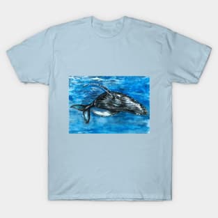 Blue Whale Play T-Shirt